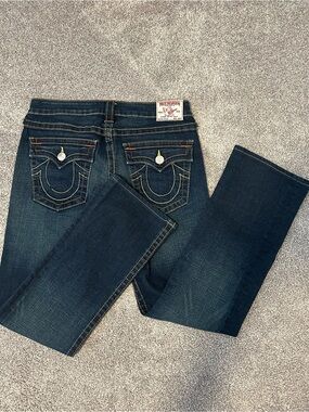 True Religion Y2K Low Rise Straight Jeans